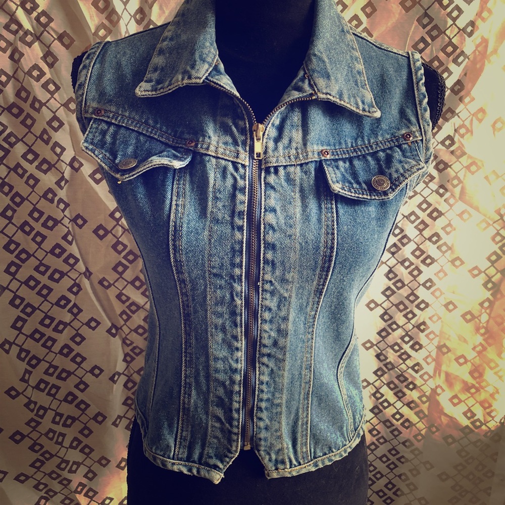 Vintage Denim Vest